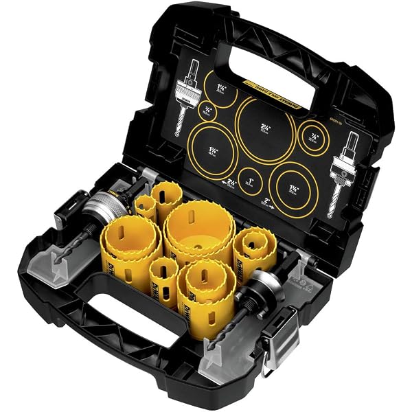 DEWALT Hole Saw Kit, Impact Ready, 5 