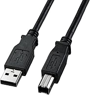 サンワサプライ USB2.0ケーブル ブラック 1.5m KU20-15BKK