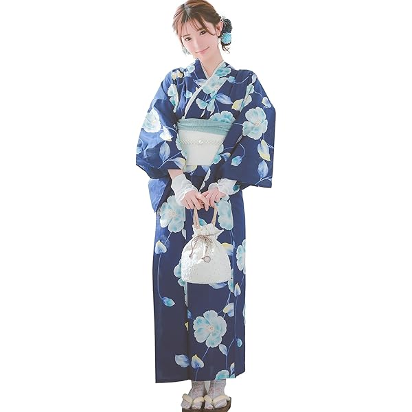 Amazon | [Tika] 浴衣 レディース セット 帯 夏 夏祭り 浴衣