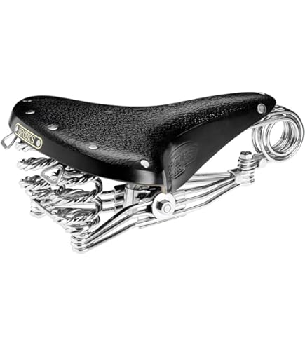 BROOKS レザーサドル ダブルスプリング ブラック BROOKS レザーサドル