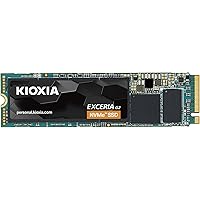 キオクシア KIOXIA 内蔵 SSD 1TB NVMe M.2 Type 2280 PCIe Gen 3.0×4 国産BiCS FLASH TLC 搭載 5年保証 EXCERIA G2 SSD-CK1.0N3G2/N 【国内正規代理店保証品】