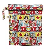 Bumkins DC Comics Wet Dry Bag, Wonder Woman Comic by Bumkins