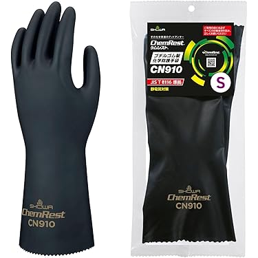 Amazon.co.jp 売れ筋ランキング: 溶剤・酸・アルカリ用手袋 の中