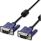 エレコム ディスプレイケーブル D-sub15ピン VGA-VGA スリム RoHs対応 3m ブラック CAC-30BK/RS