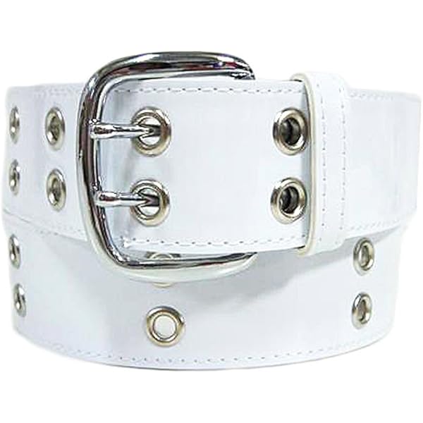 Amazon.co.jp: アイトス 白ビニール帯革ベルト2ツ穴（5cm巾） 67019