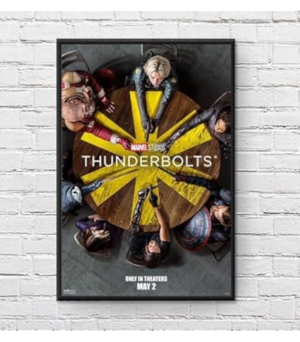 【レア】【米国正規品】サンダーボルツ 米国 オリジナルポスター Amazon.co.jp: 映画ポスター サンダーボルツ Thunderbolts