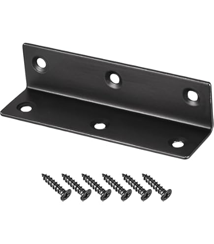 Amazon.co.jp: uxcell 25mmx30mmx25mm 鉄 90 度 L 字型の
