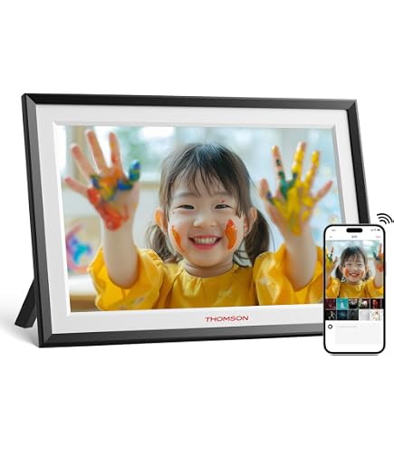 Amazon | THOMSON デジタルフォトフレーム 15.6インチ 1920×1080 WiFi