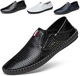 ziitop Men's Driving Shoes, Business Shoes, Genuine Leather, Loafers, Slip-Ons, Moccasins, Leather, Casual, Deck Shoes, Men's