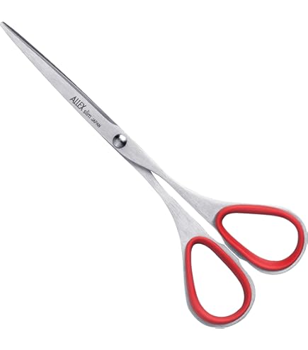 Amazon.co.jp: HAYBK アレックス(ALLEX) はさみ スリム120 ブラック