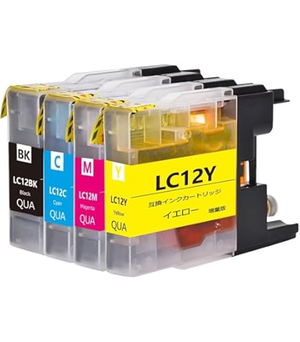 Amazon.co.jp: ブラザー 17 4色+BK=5本セット大容量【LC17 BK×2