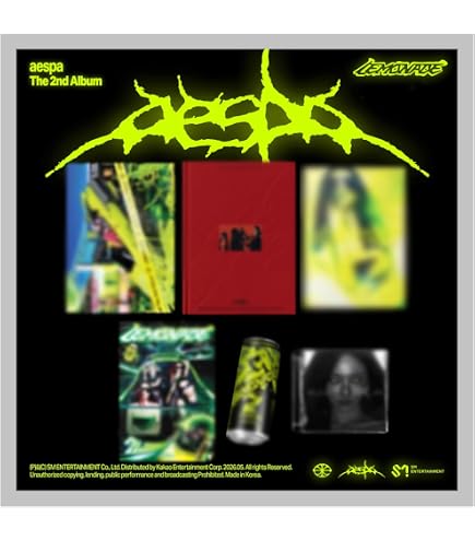 Amazon.co.jp: aespa Whiplash 5th Mini Album with Tracking (SPEED