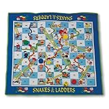 MAC-T PE08644 Giant Floor Game - Snakes and Ladders, Mat Size: 70" x 63" x 3/16"[並行輸入品]