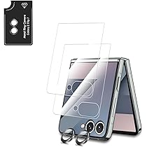 Amazon | CYBERGARAGE・For Galaxy Z Flip7 強化ガラス サブ