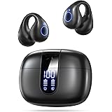 ワイヤレスイヤホン bluetoothイヤホン イヤーカフ イヤホン 骨伝導イヤホン 耳を塞がない 超軽量設計 耳挟み型 U形構造 圧迫感ゼロ Bluetooth5.3技術 Hi-Fi音質 こつでんどう イヤホン オープンイヤー型イヤホン 自動ペアリ