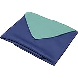 ホワイトハウス 大判風呂敷 無地 両面染め 140×140cm (紺×水色)