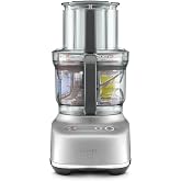 Breville the Kitchen Wizz 9 Food Processor, Precise Blender & Mixer, Food & Vegetable Chopper, BFP610BSS, Brushed Stainless S