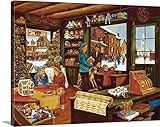 H Hargroveプレミアムシックラップキャンバス壁アート印刷題名Corner Store 40" x 30" 1933269_24_40x30_none