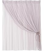 Amazon｜Francfranc フランフラン ヴェーリア×ラメルセ ダブルカーテン