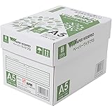 APP 自然色 コピー用紙 ペーパーワイドプロ A5 白色度87% 紙厚0.09mm 5000枚(500枚×10冊) PEFC認証