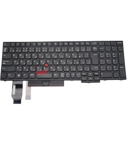 Amazon | 日本語キーボード適用するLENOVO Thinkpad E580 E585 E590