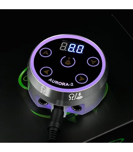 Amazon | Dragon Art タトゥー電源 - Aurora II 電源 第2世代 カラフル