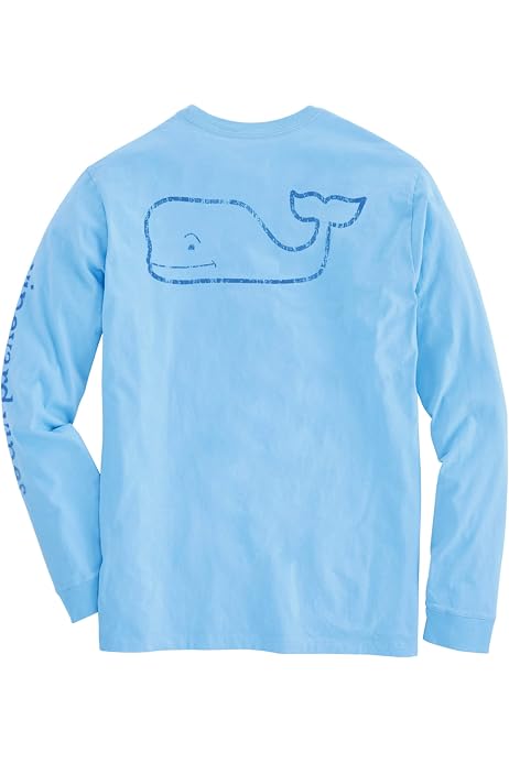 Long Sleeve Vintage Whale Pocket 