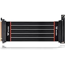 Amazon | Thermaltake PCI Express Extender 90°Cable PCI-E4.0