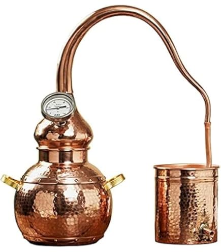 Amazon｜WJW 蒸留器 3Lアランビックそれでも、銅の密造酒蒸留所、家庭