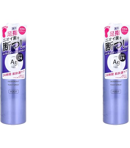 エージーデオ24 無香料フットクリームで足のニオイを防止