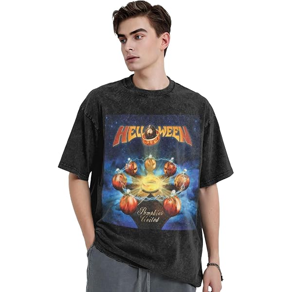 Amazon | ハロウィン HELLOWEEN バンドTシャツ 095 (Lサイズ) | T