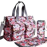 防水大容量ベビーボトルトートバッグ/シングルショルダーバッグ（カラー）