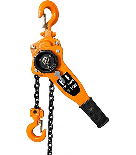 Amazon.co.jp: レバーホイスト 最大能力0.5t(500kg) 手動式 荷締機