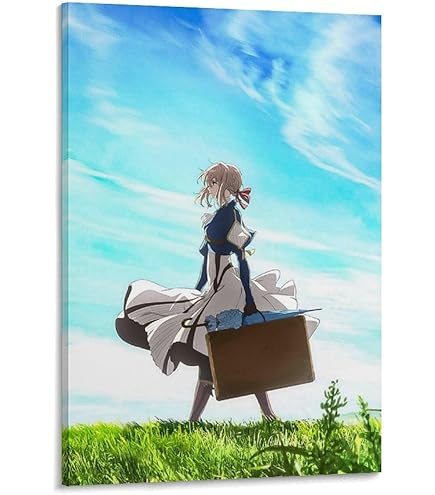 Amazon.co.jp: ヴァイオレット・エヴァーガーデン 額装アート ―色景