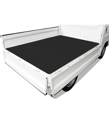 Amazon.co.jp: 軽トラック 荷台 ゴムマット 200cm×140cm ハイゼット