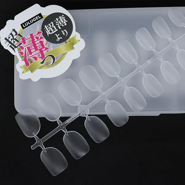 Amazon | Nailux ネイルチップ オーバルS 【現役ネイリスト監修！】 極