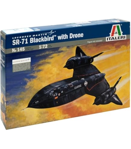 Amazon | アメリカレベル 1/72 SR-71 ブラックバード プラモデル