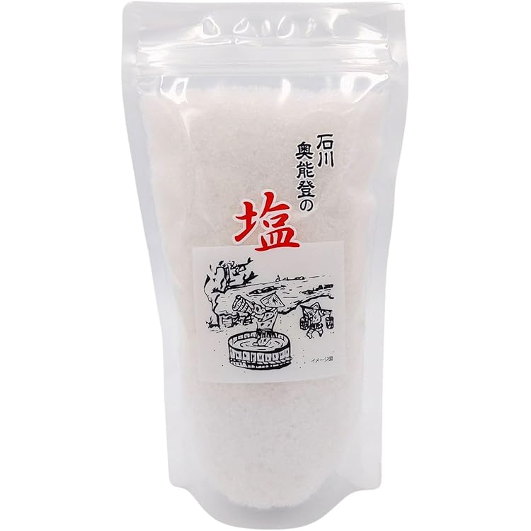 奥能登揚げ浜塩 50g×8個 ひゃくまんごくの手みやげ】能登半島に残る日本唯一の揚浜塩田「奥能登