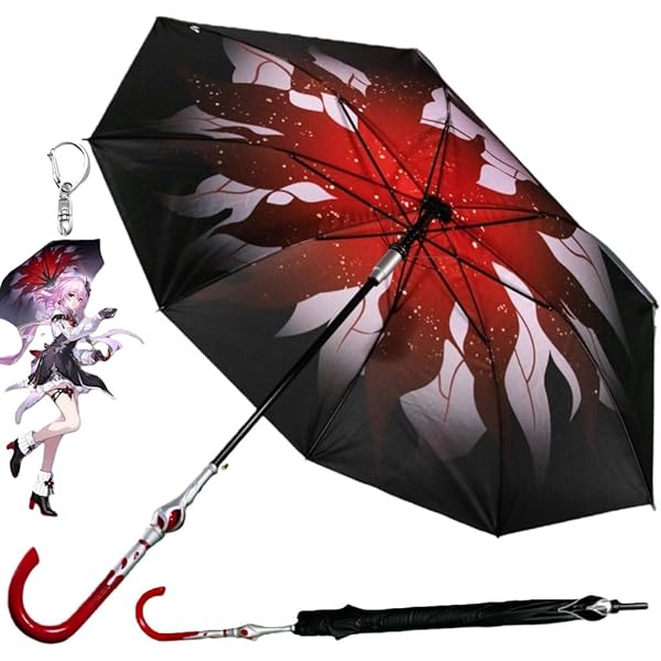 Amazon.co.jp: 長夜月 コスプレ道具 傘 小物 8本骨 日傘 雨傘 cosplay