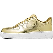 Amazon | Nike レディース W Air Force 1 SP, メタリック