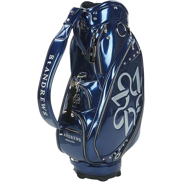 送料無料/美品 Armour　エナメル大型プロスタッフ用キャディバック 送料無料/美品Tommy Armour エナメル大型プロスタッフ用キャディバック