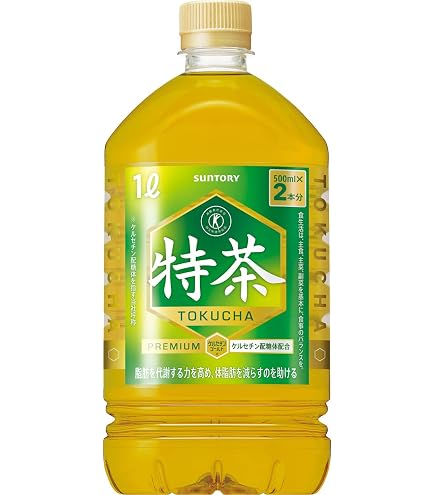 サントリー特茶 お茶 1L×12本 トクホ機能性表示食品