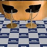 ファンマット8572 NFLシアトルシーホークスチームカーペットタイル18 " x 18 " ( 10ロゴ、10ソリッドperボックス – Appx 45 Sq Ft )