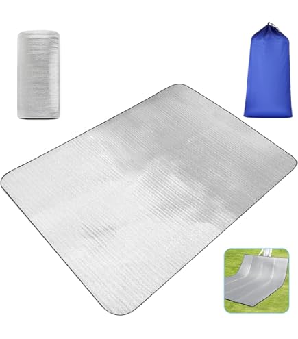 レジャーシート 銀マット アルミ 極厚」の人気商品一覧 | 安い商品を通販サイトから探す - 価格.com PpzhenN 銀マット 極厚 8mm  キャンプ用 キャンプ 断熱アルミマット 両面アルミ蒸着 折り畳み 100/120/150/1 FiveLn 銀マット 極厚 8mm キャンプ用100/ 120/150/180/200 ... FiveLn 銀マット 極厚 8mm キャンプ用100/120/150/180/200/250/300cm×200cmキャンプ 断熱