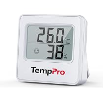 Amazon.co.jp: TempPro 温湿度計 温度計 湿度計 デジタル 高精度