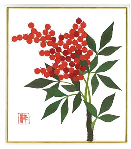 Amazon.co.jp: 佐藤晋伍『金運大昇鯉』色紙絵 : 文房具・オフィス用品