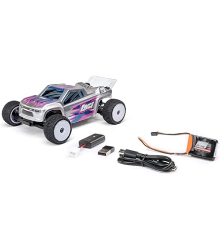 Losi Micro-T 2.0 フルセット 1/18 Mini-T 2.0 2WD Stadium Truck Brushless RTR, BlueBLUE | Losi