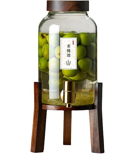 Amazon｜Lake key ウォーターサーバー 耐熱ガラス製 ドリンクサーバー