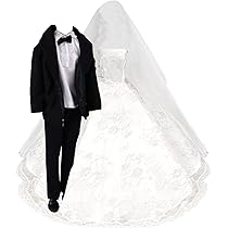 結婚式ウェディングドール 服 61uv1VUVCFL._AC_UL210_SR210,
