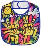 かおかおパンダ KAOKAO PANDA ビブアートミュージアム bib art museum アートビブ ブルーライオン Mサイズ スタイ よだれかけ